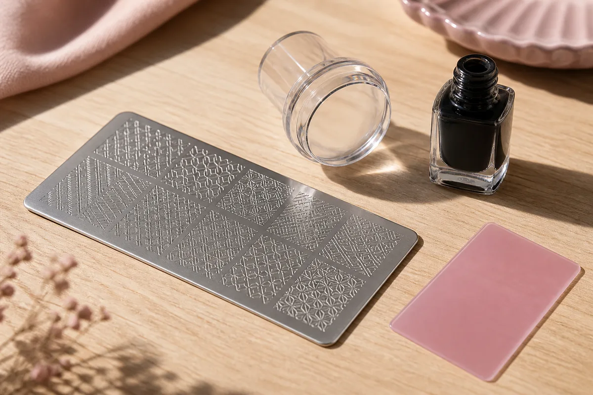 Stamping ongles : la technique des motifs en cinq secondes